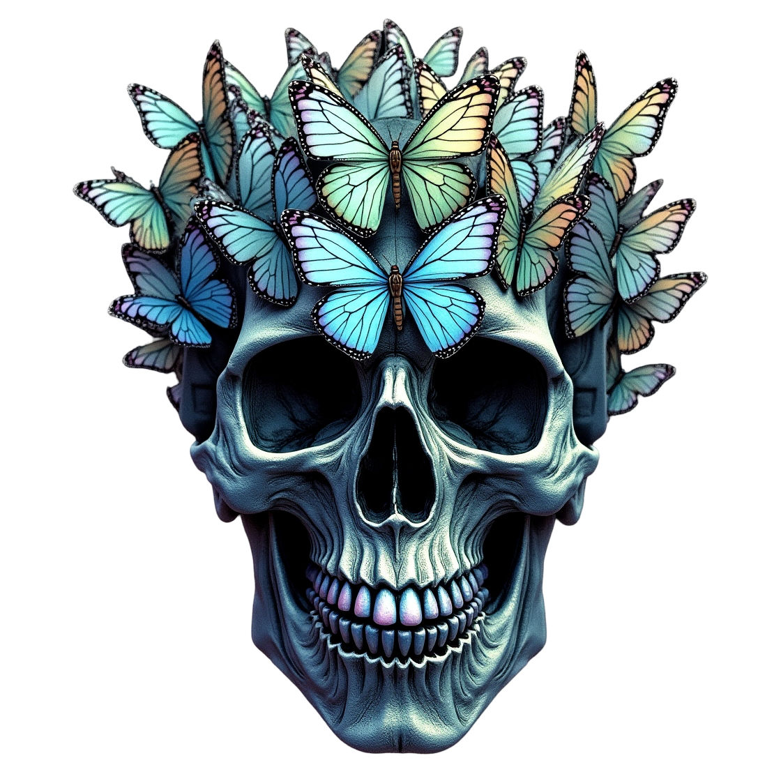 Butterfly Skull T-Shirt