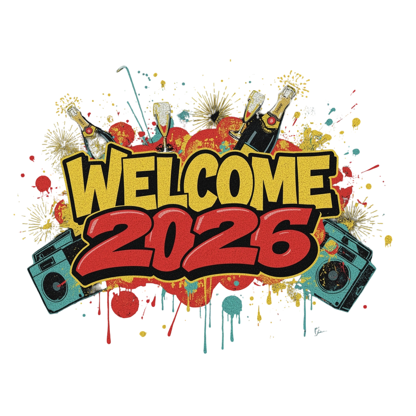 Happy New Year Vibe T-Shirt