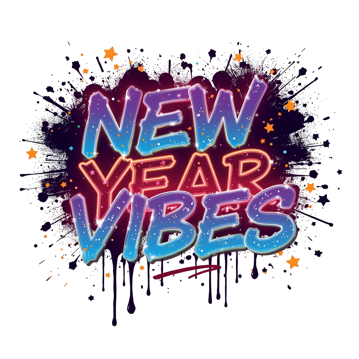 Happy New Year Vibe T-Shirt