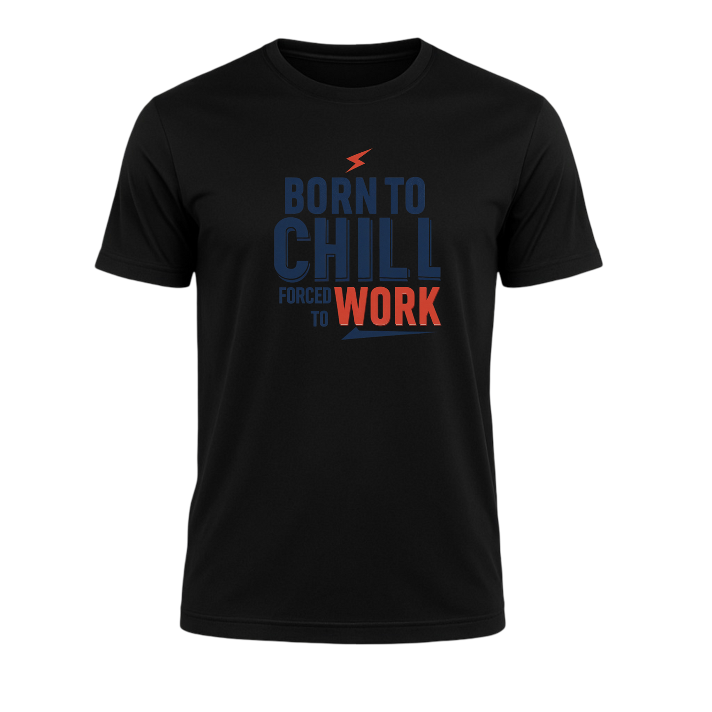 Born to chill - Super exclusive street wear pure cotton T-Shirt from PrintPromp AI