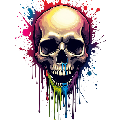 Drooling Skull T-Shirt Polo