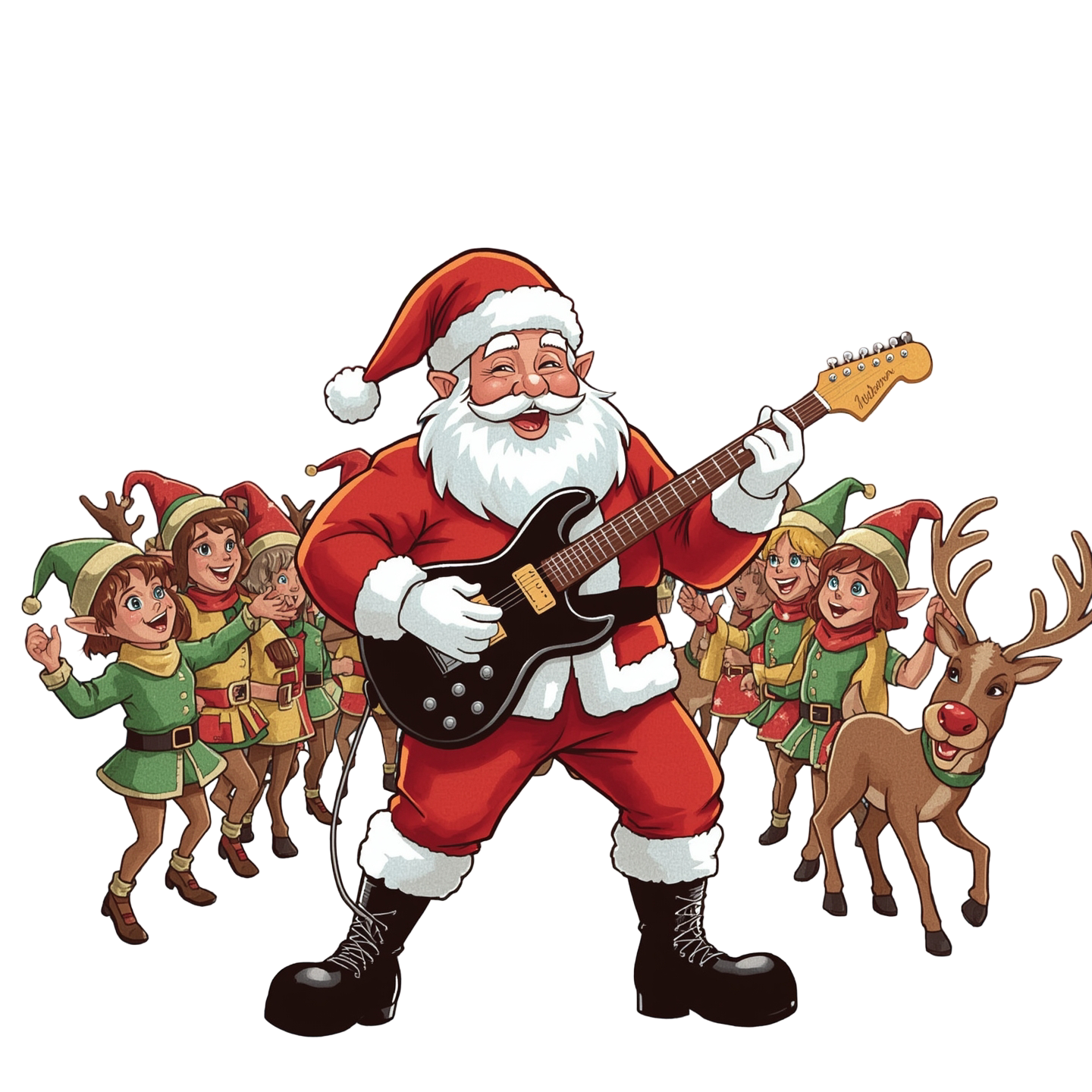 Santa Band T-Shirt
