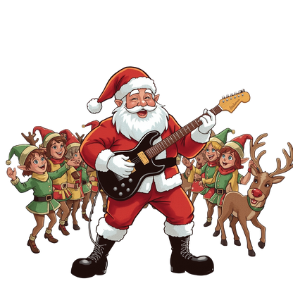 Santa Band T-Shirt