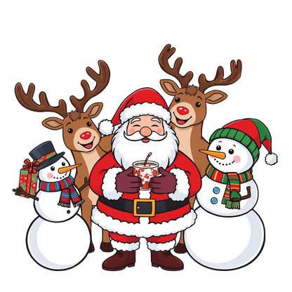Santa Family T-Shirt