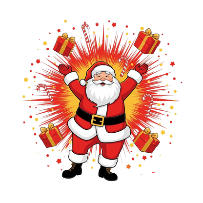 Santa Dancing Christmas T-Shirt