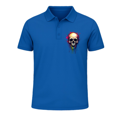 Drooling Skull T-Shirt Polo