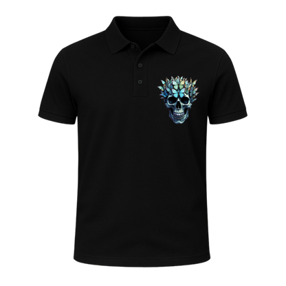 Butterfly Skull T-Shirt Polo
