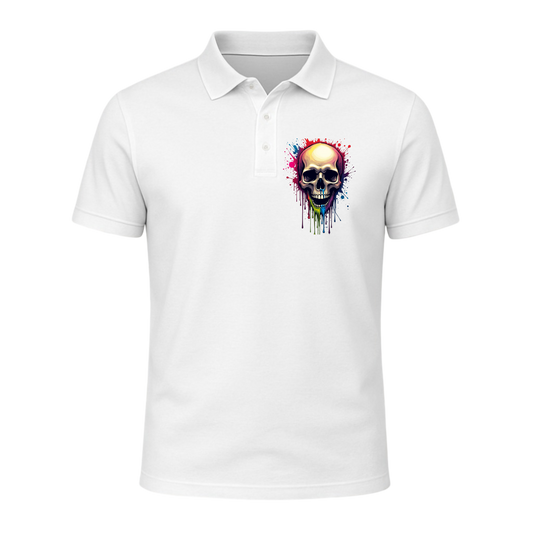 Drooling Skull T-Shirt Polo